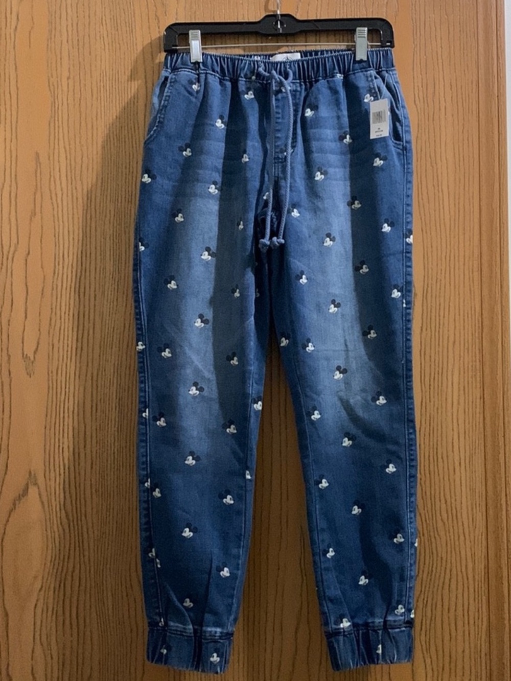 Disney Mickey Mouse Denim Joggers